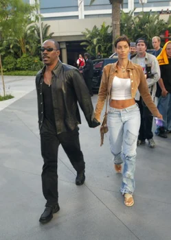 Celebrities Arrive For Lakers Playoff Game jpeg