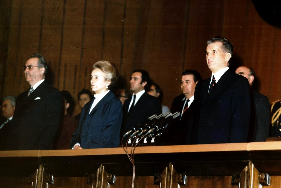 Nicolae și Elena Ceaușescu, în anul 1986 (© „Fototeca online a comunismului românesc”)