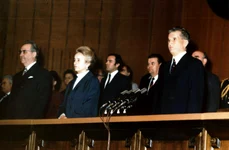 Nicolae și Elena Ceaușescu, în anul 1986 (© „Fototeca online a comunismului românesc”)