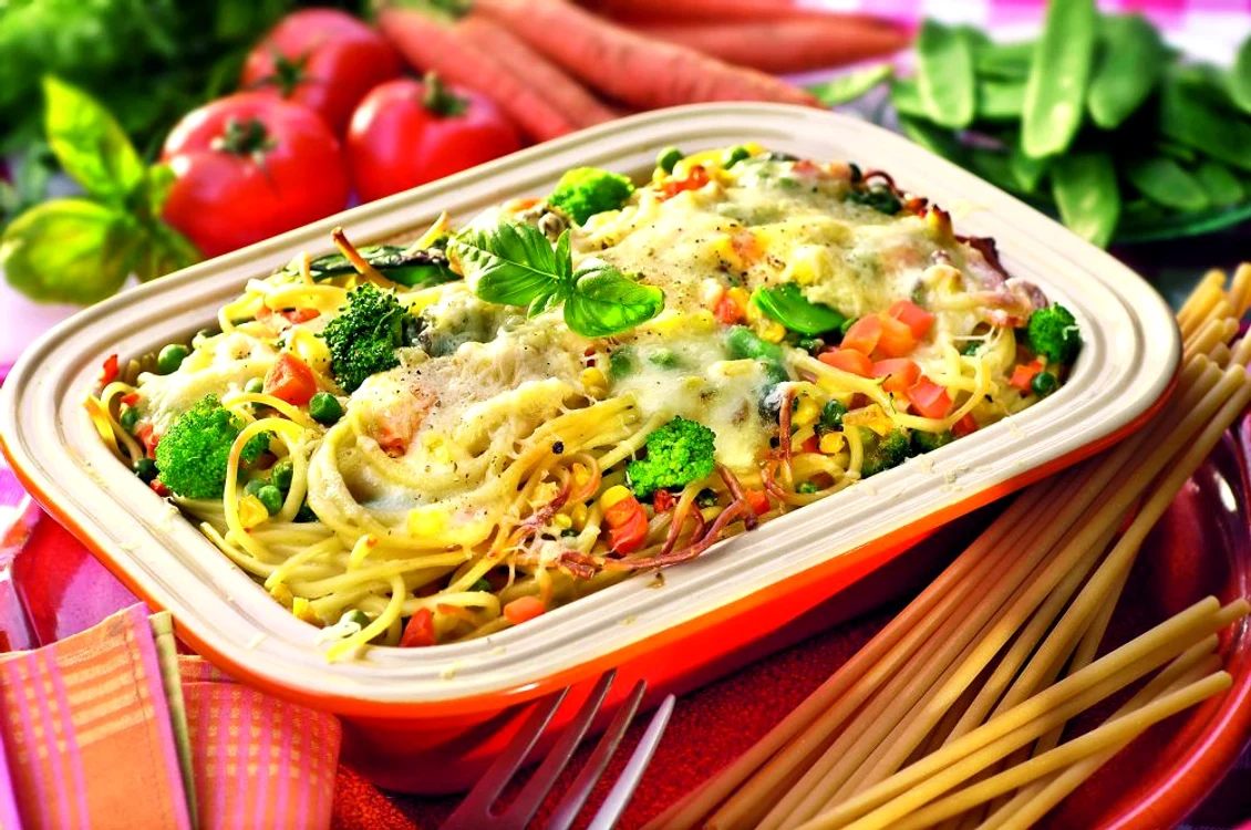 spaghete cu broccoli la cuptor jpeg