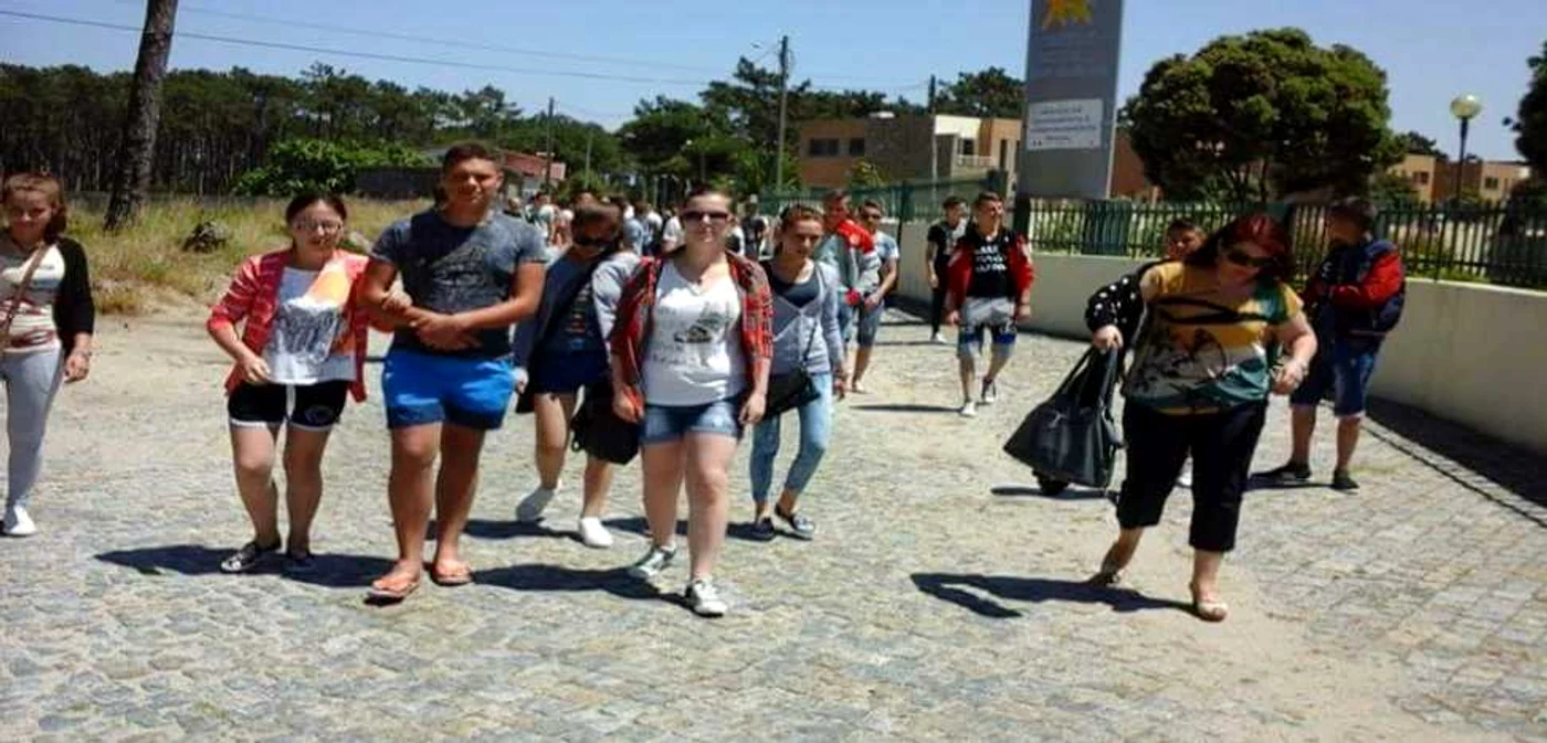 Elevii se simt bine în Portugalia