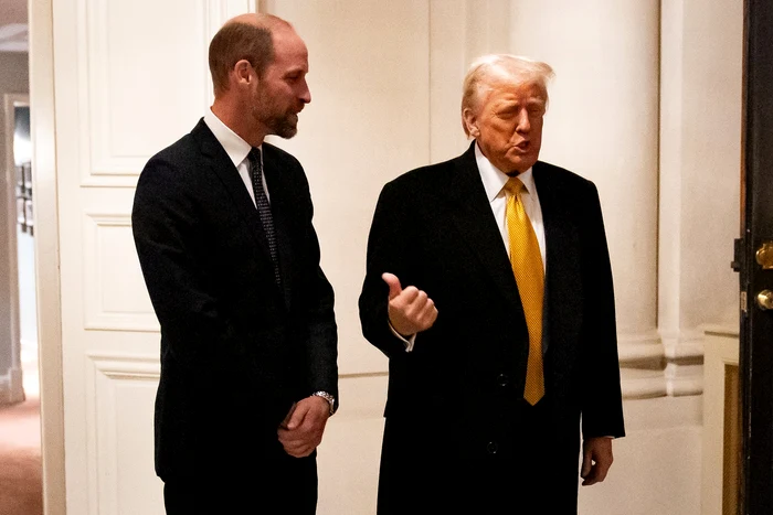 Prințul William și Donald Trump Foto Getty images (3) jpg