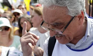 Simion Hancescu, Protest sindicate educatie greva profesori 30 mai 2023 FOTO Inquam photos Octav Ganea