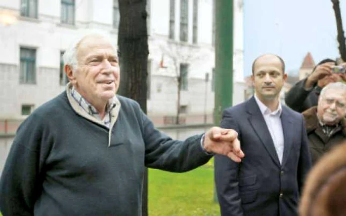 Ioan Holender a inaugurat Aleea Muzicienilor din Timişoara