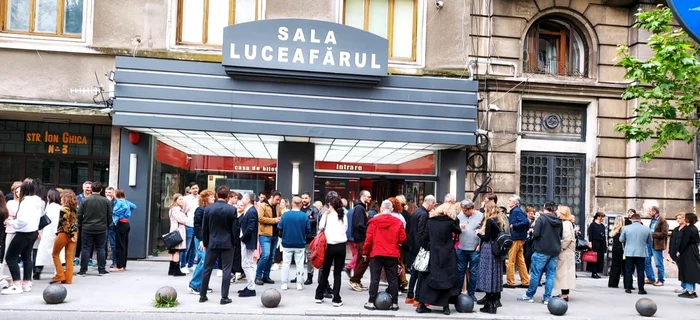 foto intrare sala luceafărul