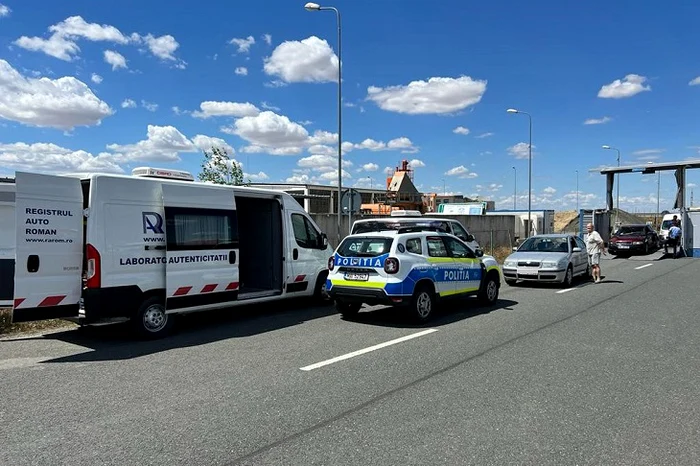 Au fost imobilizate 121 vehicule în toată țara, în șase luni FOTO: RAR