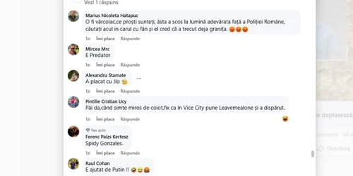 mesaje ironice politie captura ecran jpg