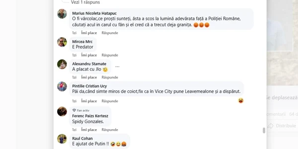 mesaje ironice politie captura ecran jpg