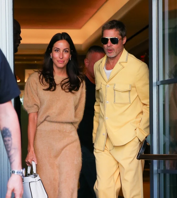 Brad Pitt și Ines de Ramon, Profimedia (4) jpg