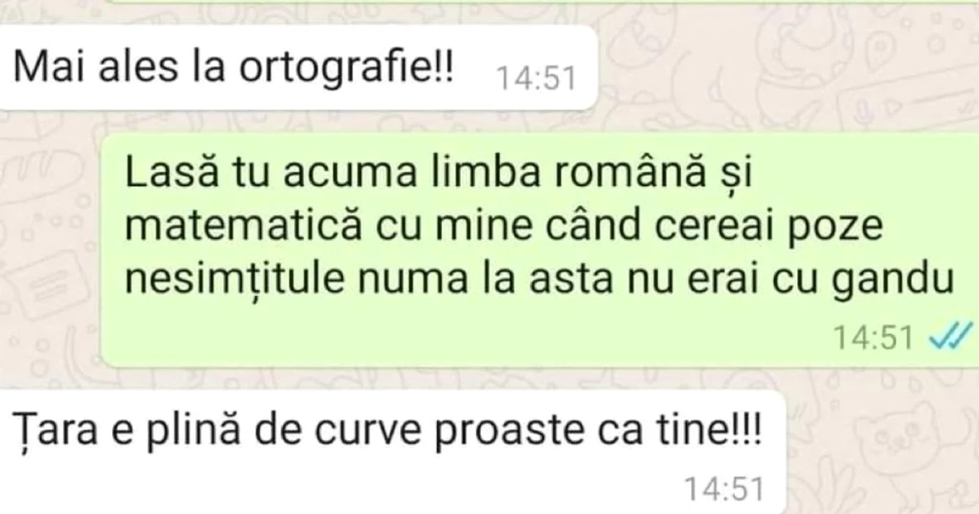 Profesorul de matematică folosea un limbaj suburban. FOTO Rise Project