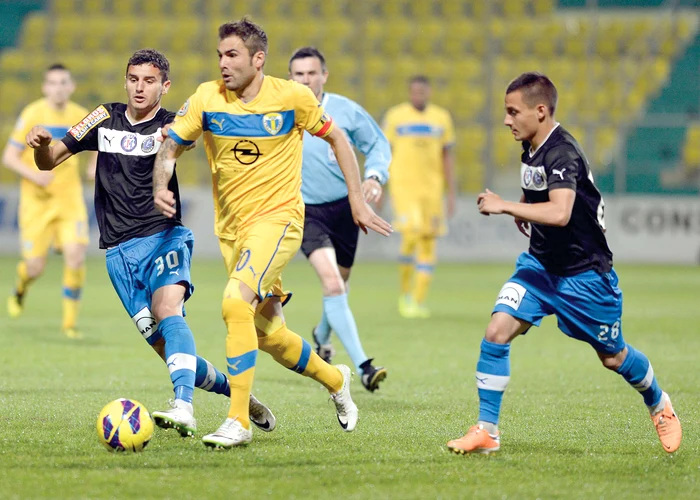 Adi Mutu a marcat patru goluri în meciurile de pregătire din cantonamentul slovenfoto: răzvan păsărică