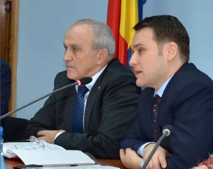 Mircea Cosma şi Dan Şova. FOTO: CJ Prahova