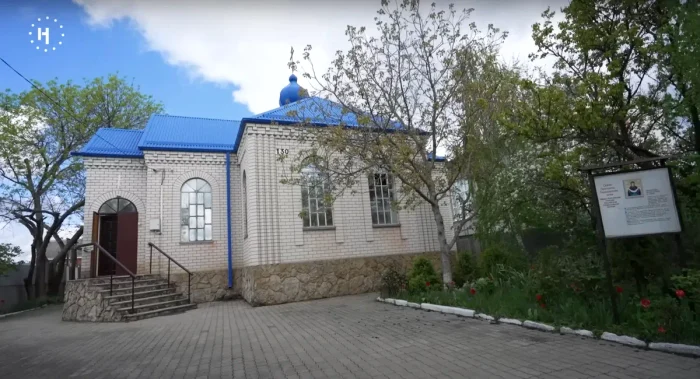 Biserica în care slujește Victor FOTO novayagazeta