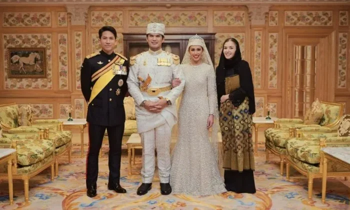 Fiul sultanului din Brunei se însoară png