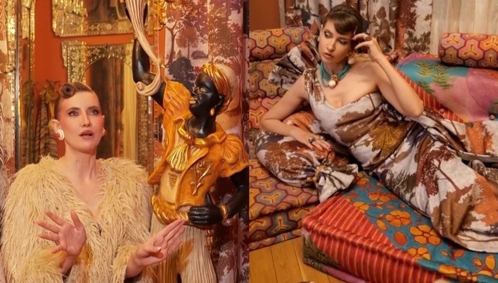 Iulia Albu recunoaște cât de greu e să locuiești în șantier / foto: colaj Instagram