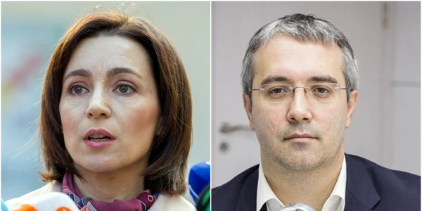 Maia Sandu si Sergiu Sirbu