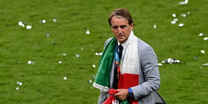 Roberto Mancini a câștigat Euro 2020 cu naționala Italiei. Foto Getty images