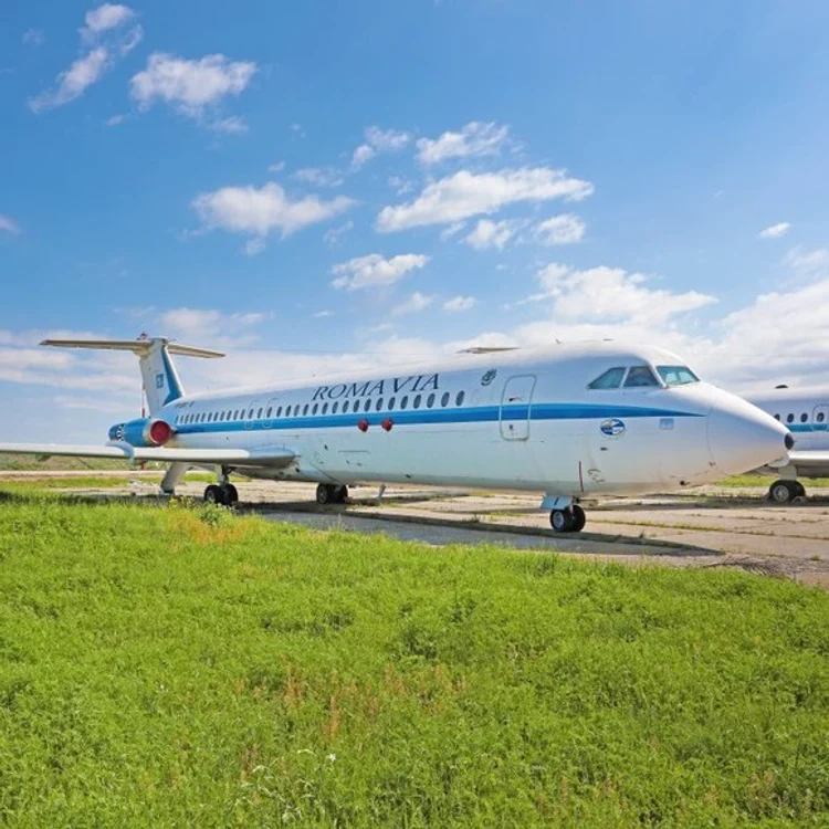 Avionul folosit de Ion Iliescu în anii 90, este ultimul ROMBAC 1-11 fabricat în România și se vinde în licitație pornind de la 25.000 de euro