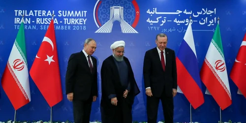 Summit tripartit la Teheran privind Siria cu participarea lui Vladimir Putin