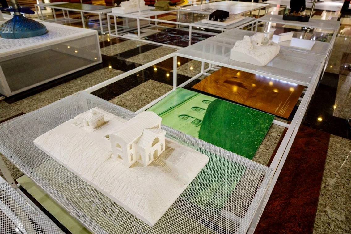 Expo Pavilionului României de la Veneția la mall FOTO Iulius Town