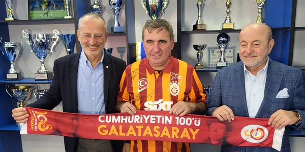 Gică Hagi i a primit pe oficialii de la Galasaray Istanbul  Foto Facebook