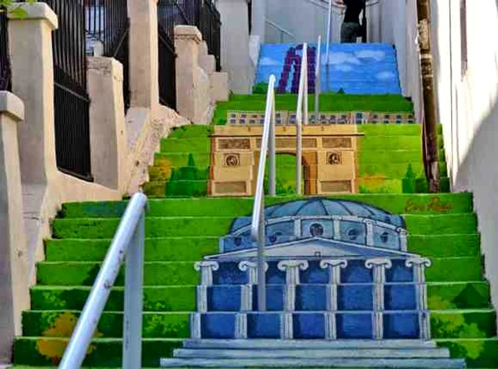 Treptele Xenofon i-au impresionat pe turiștii străiniFoto:ici-colo.ro