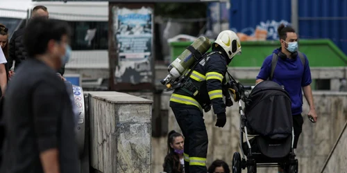 Incident la metroul din Bucureşti. FOTO Inquam Photos / Octav Ganea