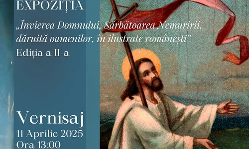 Învierea Domnului în ilustrate românești, expoziție la Biblioteca Metropolitană București