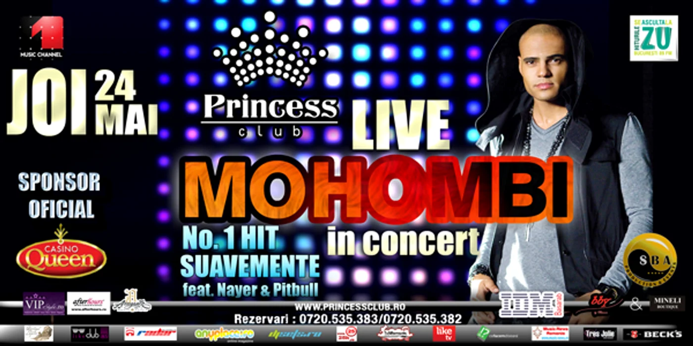 
    Castiga 10 invitatii duble la concertul Mohobi din Princess Club!  
