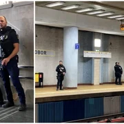 jandarmi inarmati la metrou foto FB png