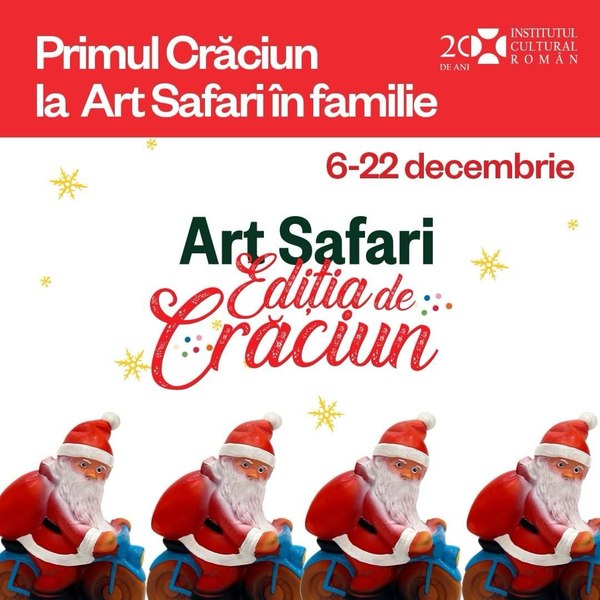 Art Safari Christmas Edition: Teatru de păpuși, colinde și ateliere de artă pentru toată familia