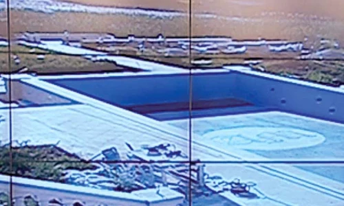 Pe fundul piscinei exterioare sunt înscrise iniţialele „A” şi ”M”, de la Adriean şi Mioriţa (n r  – soţia lui Videanu) jpeg