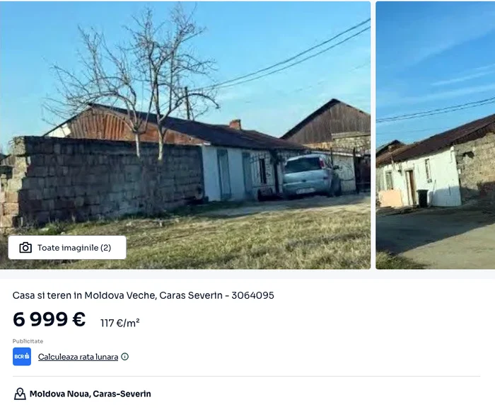 Proprietatea de 7.000 de euro / Foto: storia.ro