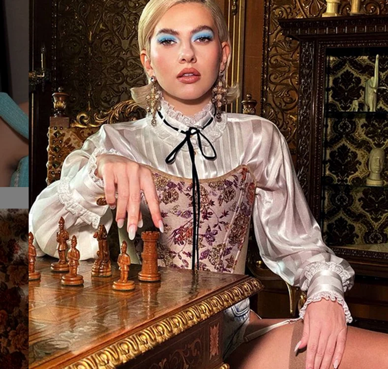 
    Lidia Buble, la filmările videoclipului "Intens"foto: Instagram  