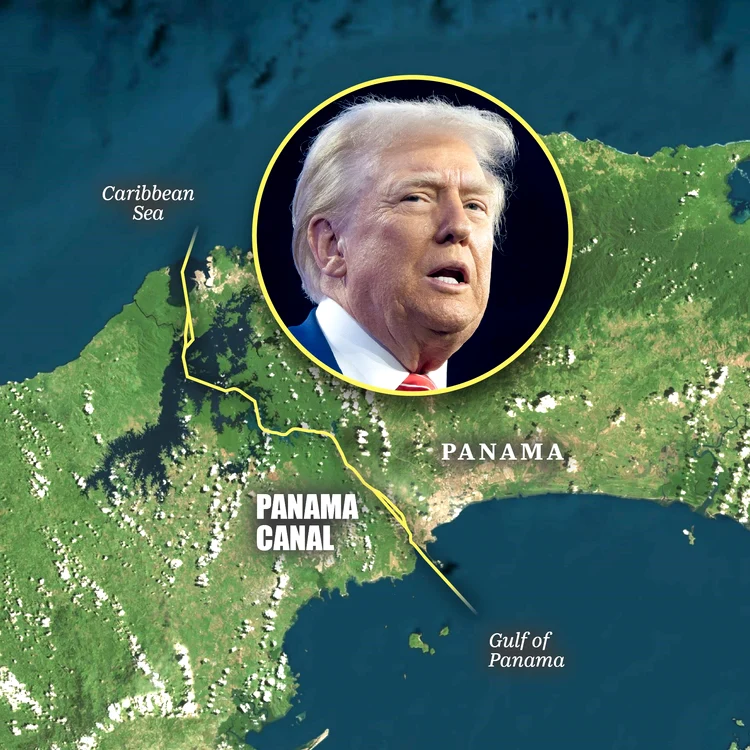 Donald Trump vrea Canalul Panama/FOTO:X