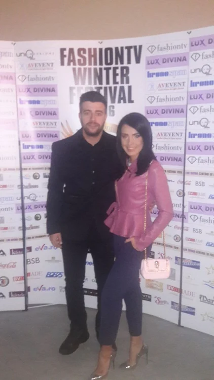 Adelina și Speak au fost prezenți la Fashion Tv Winter Festival