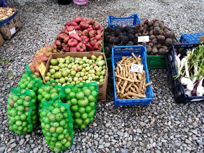 Produse proaspete în piețe Foto: Facebook/ piața Agrorex