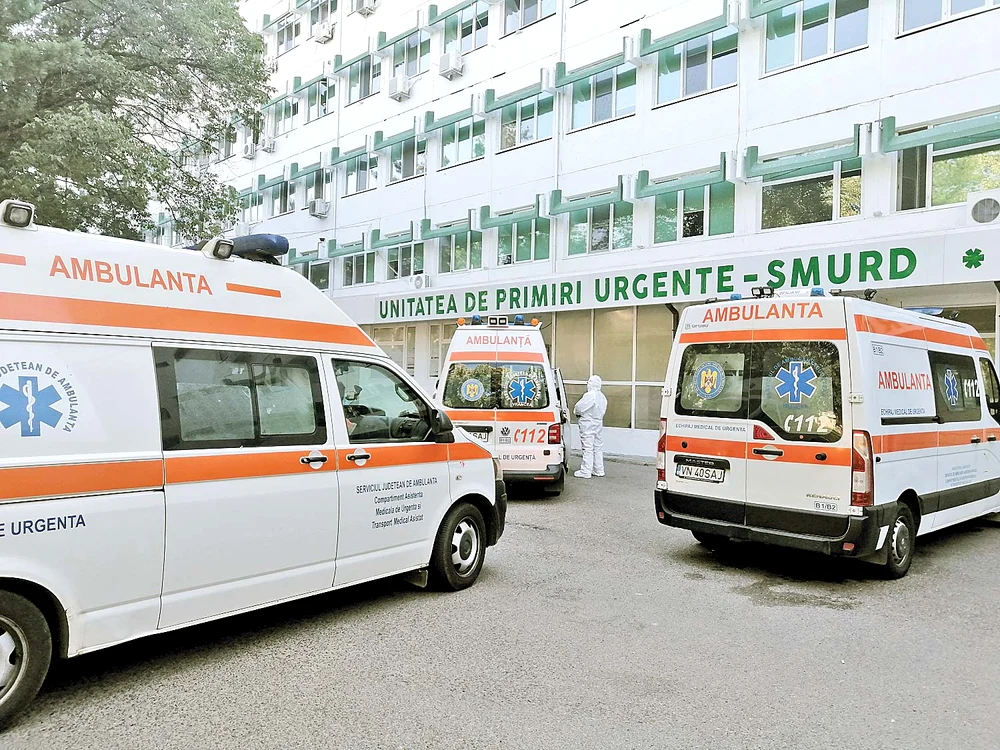 Unitatea medicală din Focşani  este mereu aglomerată