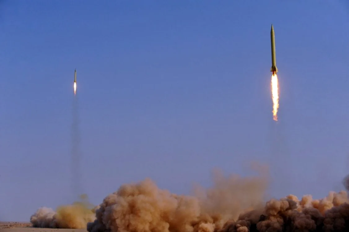 Iranul a lansat un atac cu rachete balistice asupra unei baze americane din Iordania. FOTO: AFP 