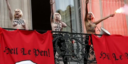 Activiste Femen FOTO AFP/Getty Images