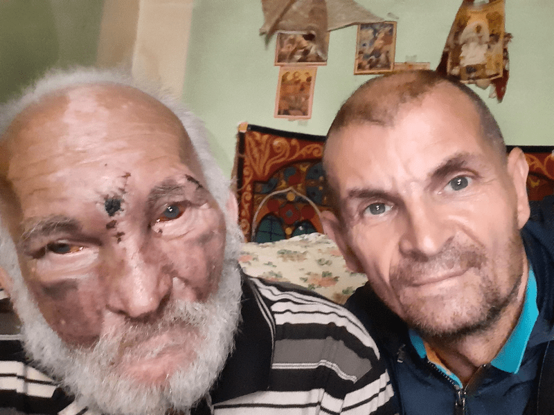 Transformarea „Omului cu cântarul” din centrul Timișoarei. Nu a fost lăsat în voia sorții după bătaia soră cu moartea