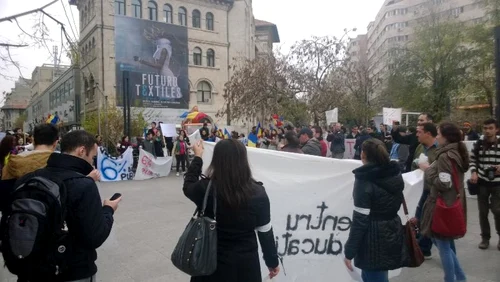 protest studenti bucuresti foto adevarul