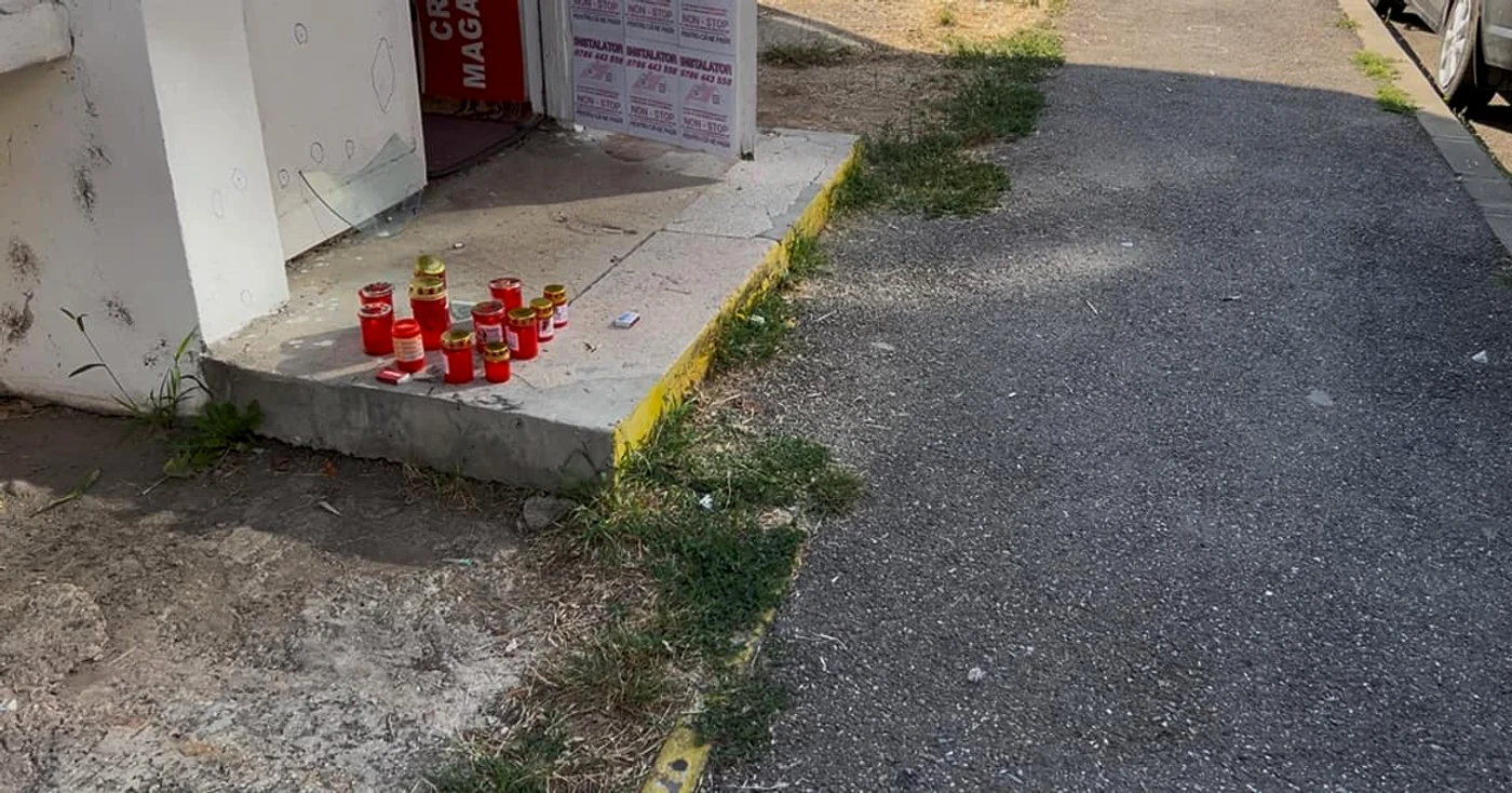 Locul unde a murit bărbatul de 32 de ani