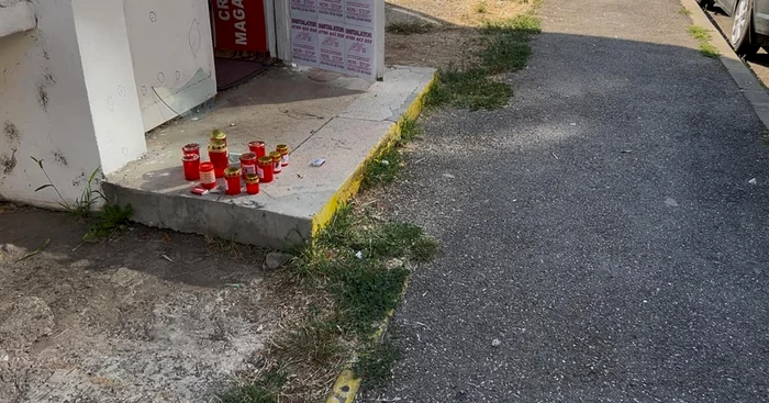 Locul unde a murit bărbatul de 32 de ani