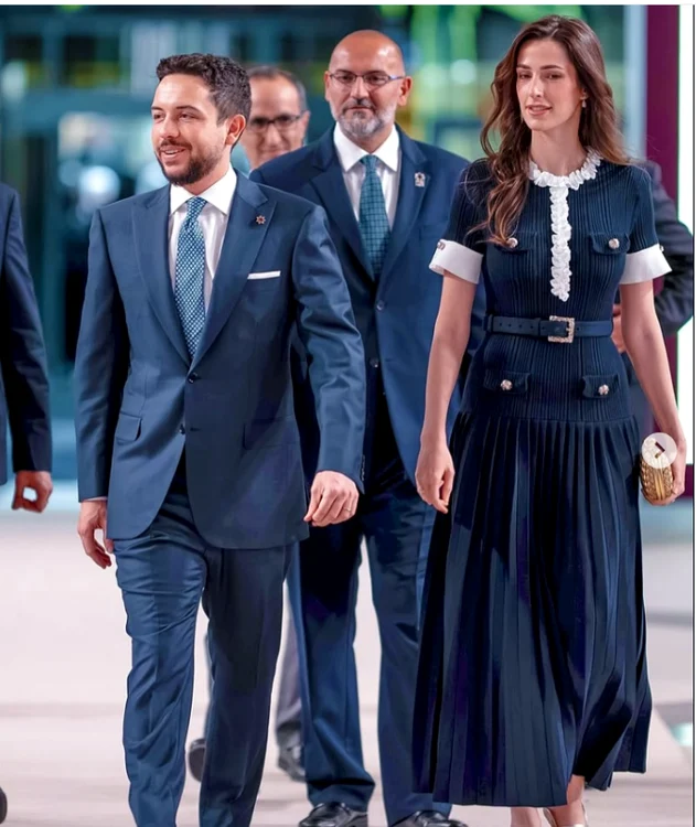 Prințul Hussein și Prințesa Rajwa ai Iordaniei Instagram