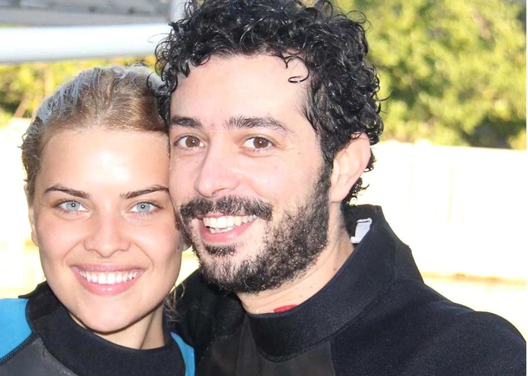 
    Bianca Lăpuşte şi Marius Moga s-au căsătorit în mare secret pe 25 iunie FOTO: Arhiva personală  