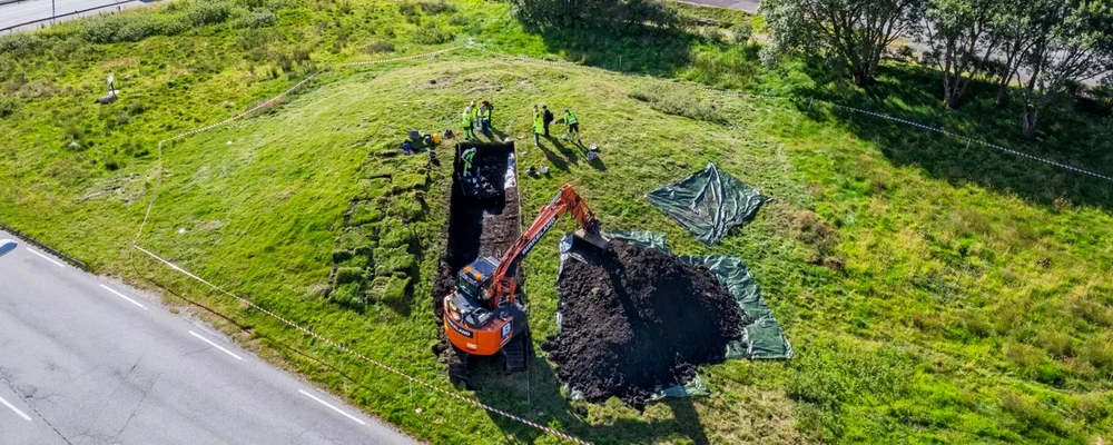 Săpăturile arheologice de la Grønhaug