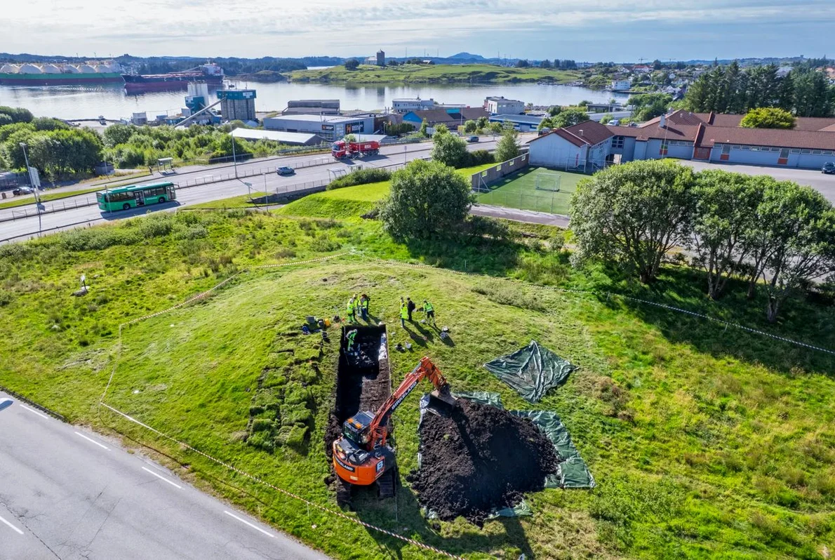 Săpăturile arheologice de la Grønhaug
