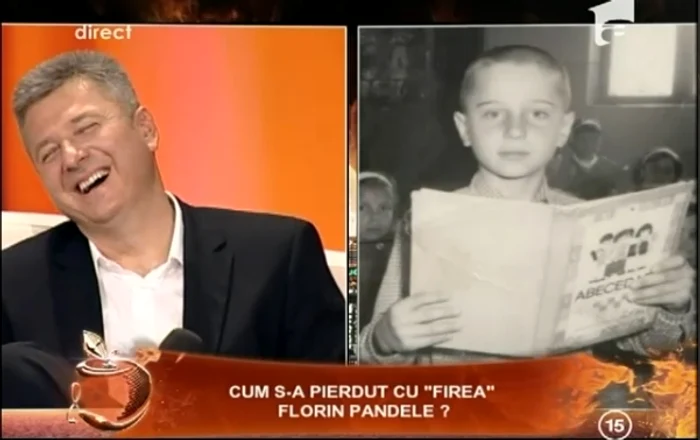 Gabi Firea si Florin Pandele (Captura Antena 1)