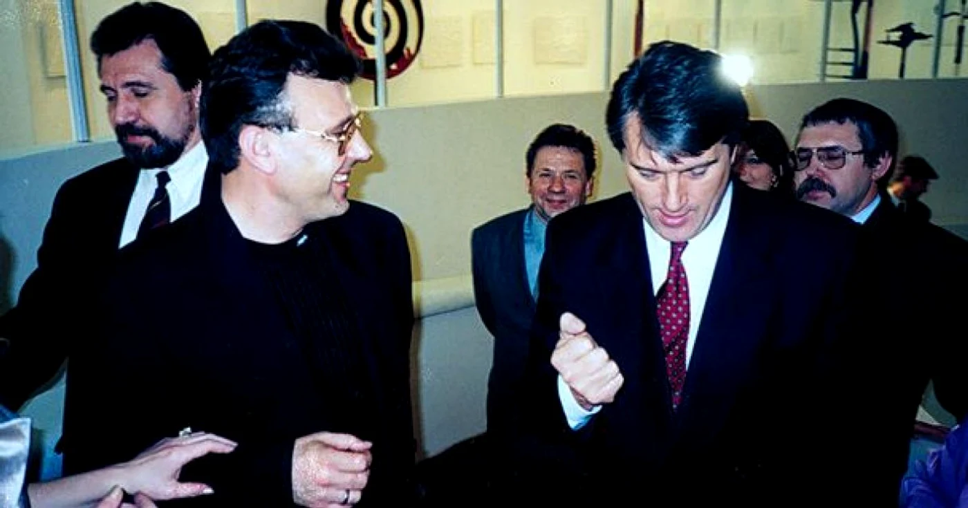 Cu fostul preşedinte al Ucrainei, Viktor  Iușcenko / Sursa foto: flickr.com